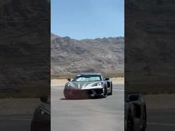 Ron Fellows performance driving school practicing corner turn in and apex C8 Corvette