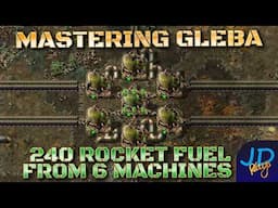 Mastering Gleba - 240 Rocket Fuel from 6 Machines! ⚙️ Factorio Space Age 🚀  Ep74 🏭 Lets Play