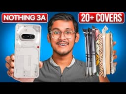 Nothing Phone 3a Back Cover & Cases || Nothing Phone 3a Tempered Glass || Nothing Phone 3a