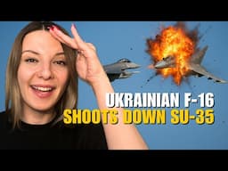 UKRAINIAN F-16 SHOOTS DOWN SU-35, KSTOVO ON FIRE Vlog 1067: War in Ukraine
