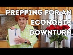Prepping for an Economic Downturn