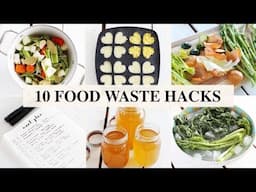 10 FOOD WASTE HACKS | Fablunch