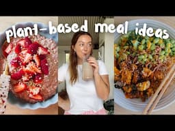 What I eat in a few days (balanced vegan meals) 🧘🏻‍♀️