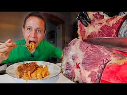Eating at Italy’s Most Bizarre Restaurant in Tuscany 🇮🇹 (Delicious or Terrifying?)