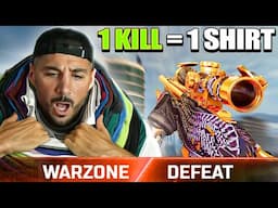 Warzone but After Every Kill I Put on Another Shirt