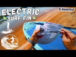 Boost Electric Surf Fin for Surfboards & SUP Boards "On Water Test"