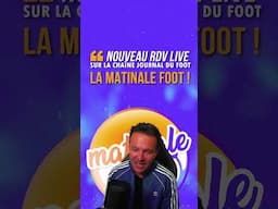 ⚽ La Matinale Foot : votre nouveau RDV LIVE sur la chaîne !