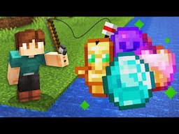 Minecraft, but Fishing Gives OP Loot...