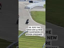 SR'S FIRST DAY OF ROAD RACING SCHOOL ON THE BACK CHICANE @ NEW HAMPSHIRE MOTOR SPEEDWAY