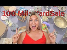 We Shopped 50 Miles of The 100 Mile Yard Sale