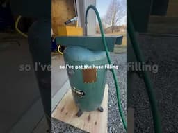 Hydro Test - 1970 Saylor Beall Air Compressor Tank #diy #aircompressors