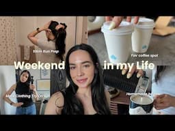 Productive Weekend Vlog ✨ spring decluttering & try-on's, vegan Protein Bagels, 10K Run Prep