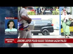 Detik Detik Jokowi Keluar dari Polda Metro Jaya Usai Lapor Soal Tuduhan Ijazah Palsu
