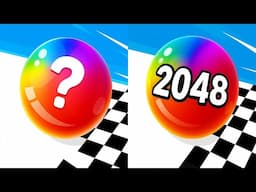 ⚡🌈 Ball Master 2048 VS Ball Run 2048 - All Levels Gameplay Android iOS Ep 2