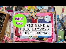 DIY LAYERED JUNK JOURNAL PART 2: HOW TO BIND SIGNATURES