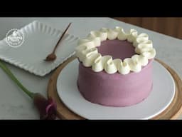 Cotton Soft Taro Cake | Taro Chiffon | Ube Cake