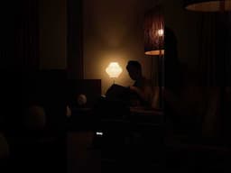 The Nelson Pear Lotus Floor Lamp