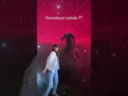 The Pink Pony Horsehead Nebula Club 💖✨🤩 #shorts #fun #astronomy