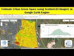How to Estimate Urban Green Space using Sentinel 2A imagery in Google Earth Engine