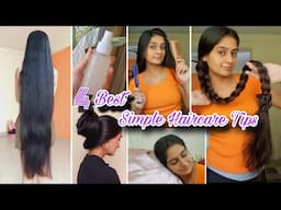 4 SIMPLE SUMMER HAIRCARE TIPS ✨️||  FOR LONG Thick & STRONG HAIR || Shatakshi Baghel