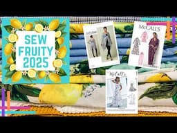 When Life Gives You Lemons(Fabric), Make Lemonade(Dresses)! :: June 2025 Sewing Plans & Fabric Haul!