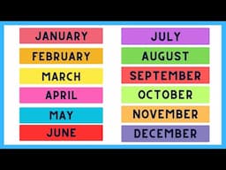 Months of the Year in English 🏴󠁧󠁢󠁥󠁮󠁧󠁿