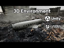 Plane Crash - Unreal Engine & Unity 3D Environment Pack