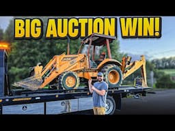 We Bought This at the Auction! (Case Backhoe Score)