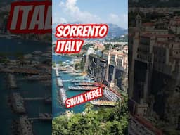 Sorrento’s Stunning Cliffside Lidos 🇮🇹 #Sorrento #ItalyShorts #TravelShorts