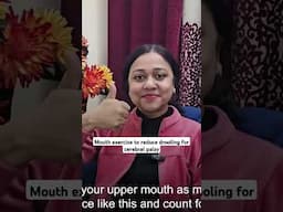 Mouth exercise for cerebral palsy/reduce drooling part 3