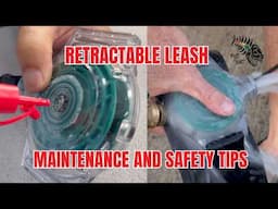 Retractable Leash system maintenance and safety tips