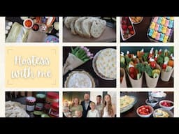 HOSTESS WITH ME || FULL WEEKEND OF FOOD, HOLIDAY HOSTESSING
