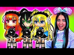 Becoming The Personal Maids Of The Dominant Triplets 2 🩷💚💙 Gacha Life Mini Movie Love Story Reaction