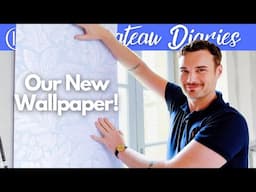 Unveiling the FINISHED Wallpaper Design for the Chateau's New Kitchen! 🏰