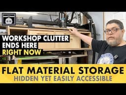 Clean up your workshop with this clever under-bench storage hack