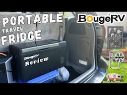 BougeRV 23 Quart 12 Volt Travel Refrigerator "Testing/Review"