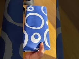 Do this with your fabrics before sewing
