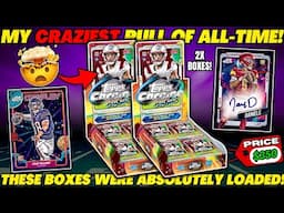 *MY BIGGEST PULL OF ALL-TIME?!🤯 2024 TOPPS CHROME COSMIC FOOTBALL HOBBY BOX REVIEW!🏈