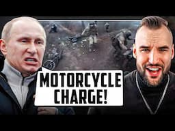 Massive Russian MOTORCYCLE ASSAULT Started | 40 Motorcycles Charged Ukrainian Lines | Ukraine War