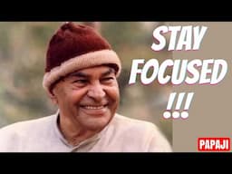 How to Master Your Focus & Withdraw from Mental Noise | Papaji