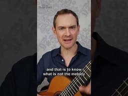 Make Your Melody Sing on Classical Guitar #shorts #classicalguitarshed #classicalguitar #guitar