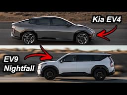 Revealed: Kia EV4 All-electric Sedan PLUS New Nightfall Trim for EV9
