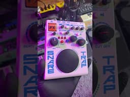 Someone loaned me this CRAZY pedal! #makingmusic #pedal #pedalboard #drums #drummachine