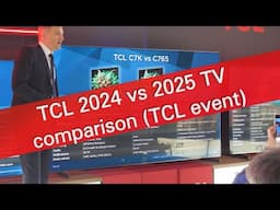 TCL 2024 to 2025 TV models comparison (Experts meet Experts 2025)