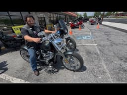 One Bad Ass Harley-Davidson Fat Boy. He got it first. How did I miss this one?