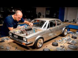 MAN Builds an INCREDIBLE $7,000 SCALE CAR With FULLY FUNCTIONAL ENGINE by @CHUANQIENGINE