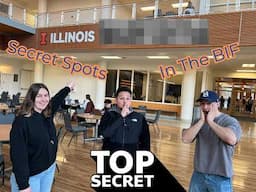 Did YOU know what’s hiding around BIF at Illinois