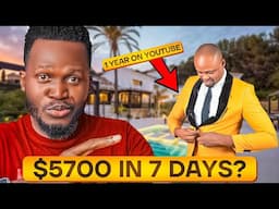 This Student Made $5732.73 on YouTube in 8 Days | How to make money on YouTube in 2025