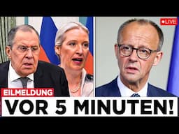 NEWSFLASH: Lawrow Gegen Merz ! Warnung An Deutschland Und Ein Signal An Die AfD!