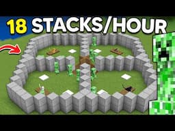 Best AFK Creeper Farm in Minecraft 1.21.5 (Gunpowder Farm)